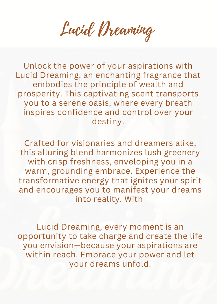 ✨ Lucid Dreaming- Visualize. Melt. Manifest.